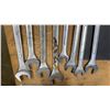 Image 2 : GROUP OF 8 LARGE COMBINATION WRENCHES