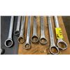 Image 3 : GROUP OF 8 LARGE COMBINATION WRENCHES