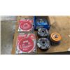 Image 1 : 2 DIABLO STEEL DEMON SAW BLADES AND ASSORTED GRINDING DISCS AND BRUSH