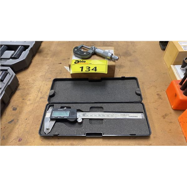 DIGITAL CALIPER AND MICROMETER