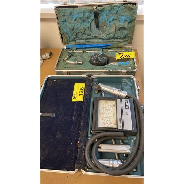 ALNOR VELOMETER AND ALNOR PYROCON INSTRUMENTS WITH CASES