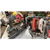 Image 2 : SHELF OF ASSORTED POWER TOOLS AND HAND TOOLS