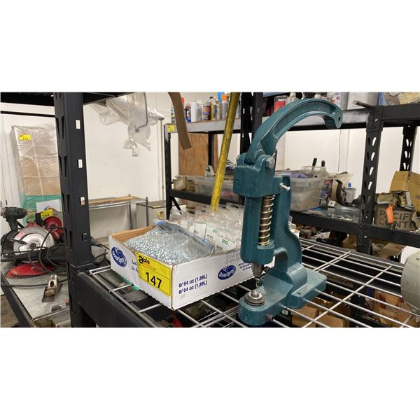 YF 16 BENCH MOUNT MANUAL RIVETER