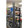 Image 3 : WHALEN 3 SECTION SYSTEM OF BLACK SHELF RACKING - 4 UPRIGHTS, 16 SIDE RAILS WITH MESH DECK SHELVES
