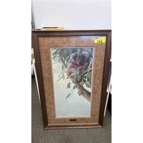 JOHN SEEREY-LESTER L.E.P "CHILD OF THE OUTBACK" - 43 1/2" X 27 1/2" FRAMED