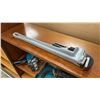 Image 4 : MAKITA RECIPROCATING SAW, MAKITA 1/2" DRILL AND WESTWARD 24" PIPE WRENCH