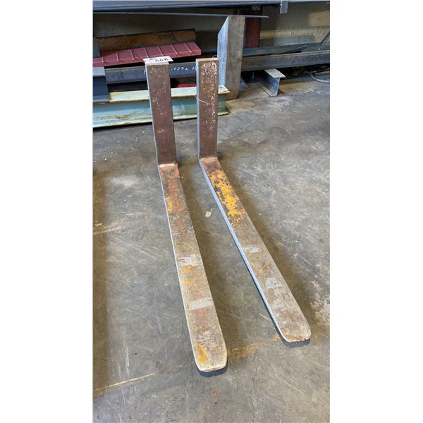 SET OF STANDARD 42" FORKLIFT FORKS