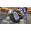 Image 2 : GROUP OF 3 WELDERS HELMETS AND 1 FACE SHIELD
