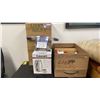 Image 1 : NEW CUISINART KETTLE, AUTOMOBILE HEADREST HANGER AND 5 BOXES OF ASSORTED LIGHT BULBS