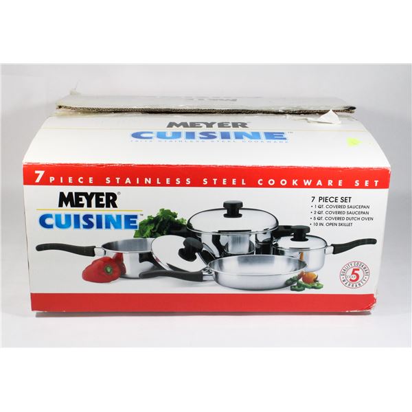 NEW MEYER CUISINE POT AND PAN SET