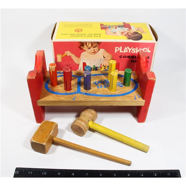 VINTAGE PLAYSKOOL COBBLERS BENCH