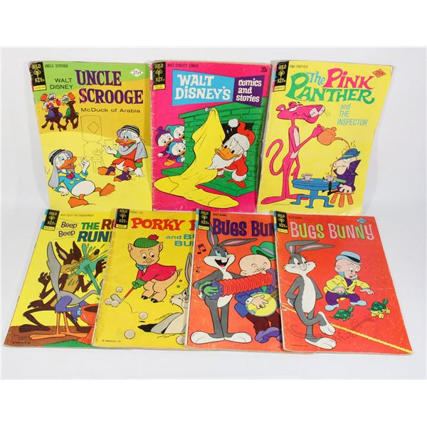 LOT OF ASSORTED GOLD KEY COMICS INCLUDING THE