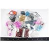 Image 1 : LOT OF BUGLE BEADS ASSORTED COLORS