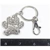 Image 1 : RHINESTONE PAW KEY CHAIN