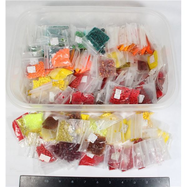 LOT OF ASSORTED SIZES AND SHADES OF RED & YELLOW