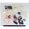 Image 1 : LOT OF ASSORTED SIZED LONG OVAL AND TUBULAR