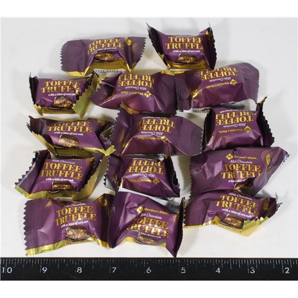 BAG OF MILK CHOCOLATE TOFFEE TRUFFLES