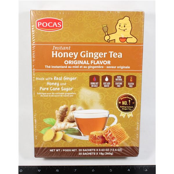 BOX OF HONEY GINGER TEA