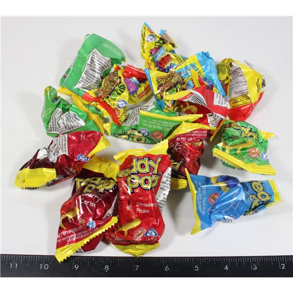 BAG OF TEDDY POP RING CANDY