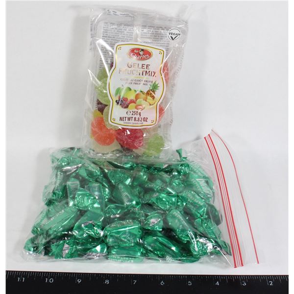 BAG OF CANDY AND GELEE FRUCHTMIX