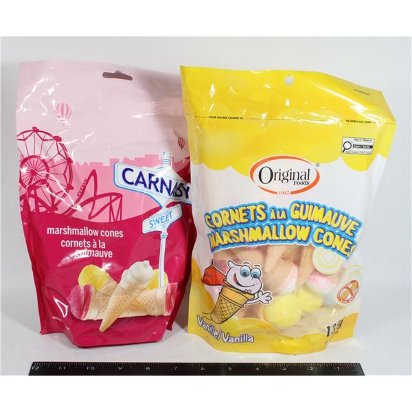 CARNABY MARSHMALLOW CONES AND ORIGINAL