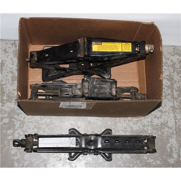 SET OF 3 CAR JACKS