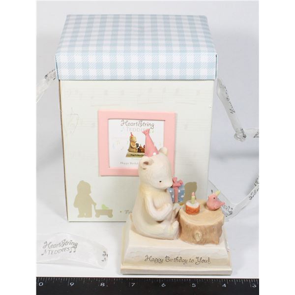 NEW HEARTSTRINGS TEDDIES "BIRTHDAY"