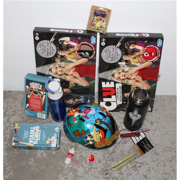 CLUE BOARD GAMES / TRIVIA GAMES AND MORE