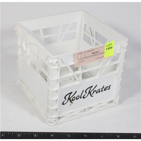 KOOL KRATES MINI STORAGE CRATE
