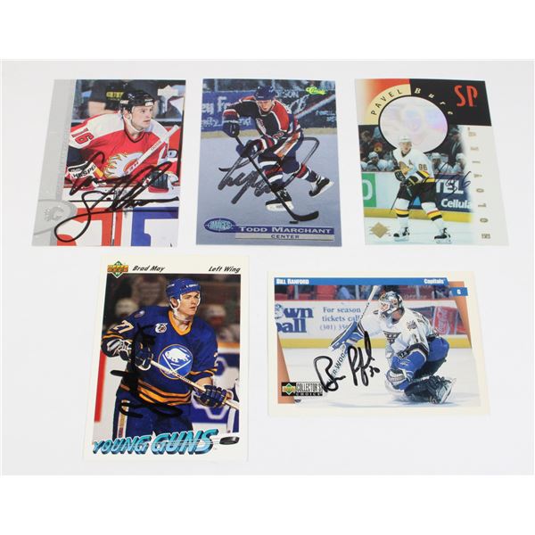 SIGNED HOCKEY CARDS INCLUDING CORY STILLMAN