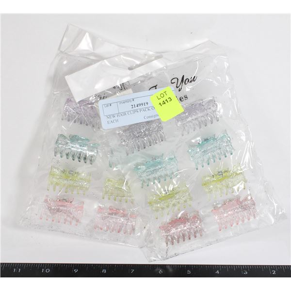 NEW HAIR CLIPS PACK OF 2 8 PCS EACH