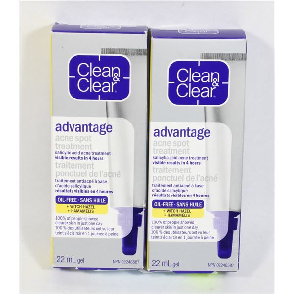 CLEAN & CLEAR ADVANTAGE ACNE TREATMENT 22ML | 2PCS