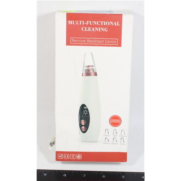 BLACKHEAD REMOVAL DEVICE WITH 6 SUCTION HEADS