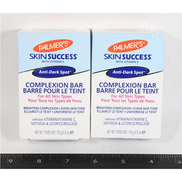 PAIR OF PALMERS SKIN SUCCESS COMPLEXION BAR