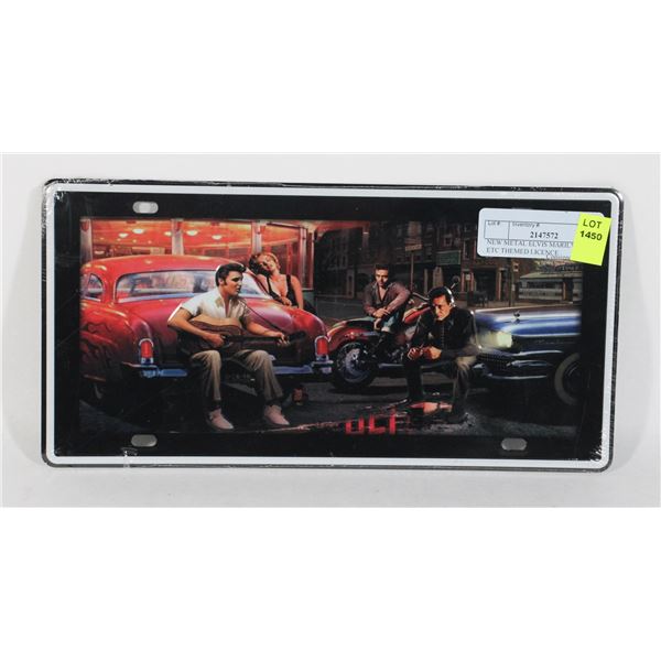 NEW METAL ELVIS MARILYN CASH ETC. THEMED LICENCE