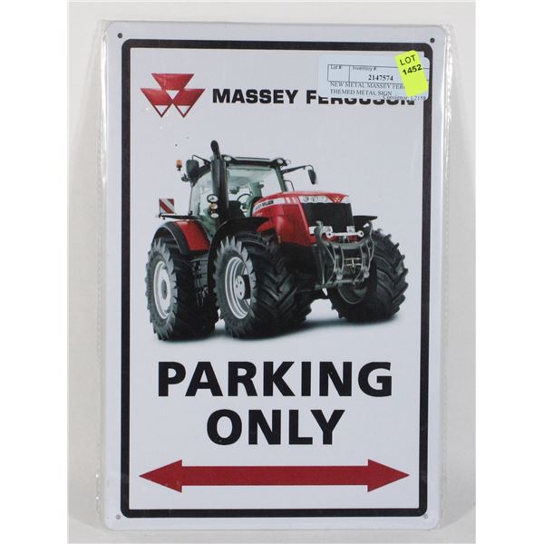 NEW METAL MASSEY FERGUSON THEMED METAL SIGN