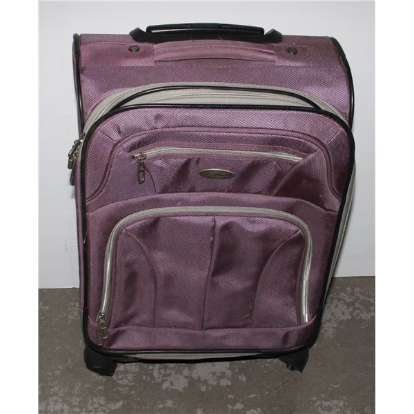 PURPLE SUITCASE