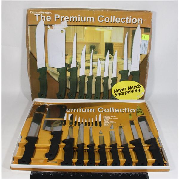 NEW PREMIUM COLLECTION KITCHEN KNIFE SET