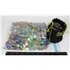 Image 1 : ALMOST 6 1/2 POUNDS OF VARIOUS MARBLES
