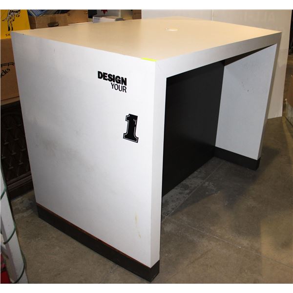 *CHARITY DONATION*TALL COMMERCIAL OFFICE TABLE/