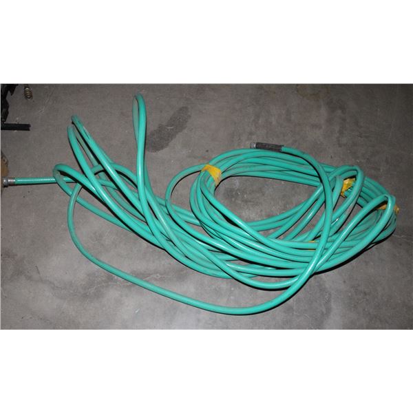 TWO GARDEN HOSES