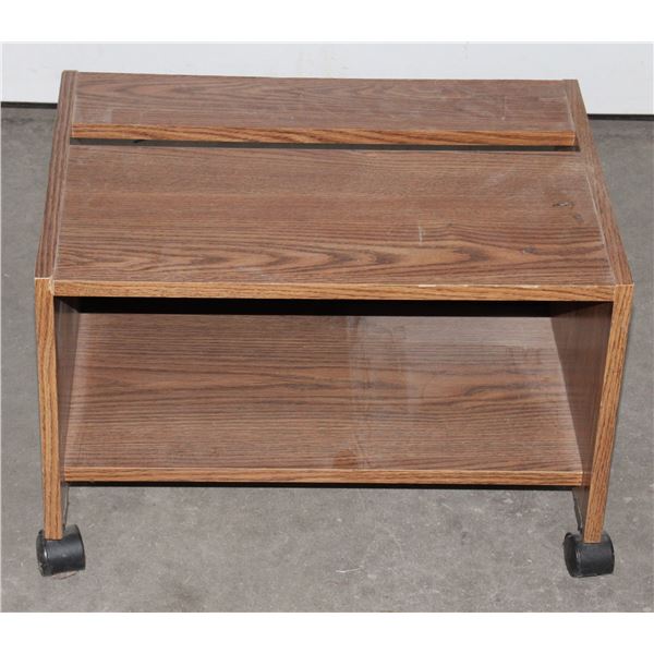 WOOD-FINISH ROLLING STAND