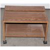 Image 1 : WOOD-FINISH ROLLING STAND