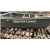 Image 4 : 16' COLEMAN RAM-X SCANOE GREEN 2 PERSON PLASTIC PRE FORMED CANOE