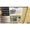 Image 3 : SDLANCH SDLC1220FT 12' X 20' ALL STEEL HIGH END CARPORT W/ ENCLOSED SIDE WALLS *IN WOODEN CRATE*