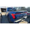 Image 4 : 2022 FORD F-150 LARIAT LIGHTNING, 4DR CREW CAB PU, BLUE, VIN 1FT6W1EV1NWG11386,