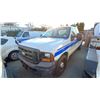 Image 1 : 2006 FORD F250 SUPERDUTY, 4DR CREW CAB, WHITE, VIN 1FTSX20596ED96050,