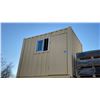 Image 3 : BEIGE 10' 9,920 LBS MAX CAPACITY INDUSTRIAL OFFICE / SECURITY TRANSPORT CONTAINER WITH