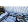 Image 2 : 5 PALLETS OF INDUSTRIAL GALVANIZED METAL CURVED ROOF SINGLE DOOR QUONSET STYLE STORAGE BUILDING