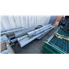 Image 3 : 5 PALLETS OF INDUSTRIAL GALVANIZED METAL CURVED ROOF SINGLE DOOR QUONSET STYLE STORAGE BUILDING